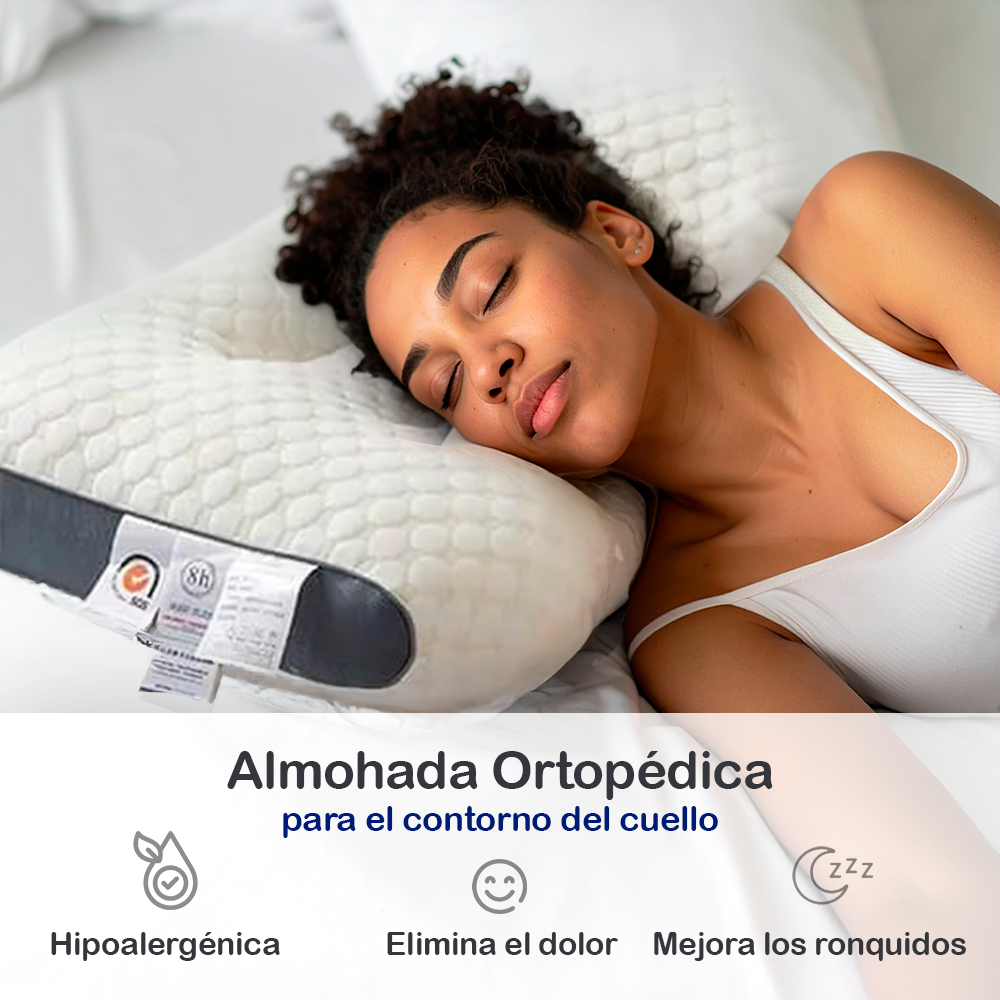 ALMOHADA ORTOPEDICA PREMIUM: Tu descanso, en primer lugar 💤