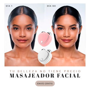 Masajeador Facial Con Microcorriente para Rejuvenecer La Piel 💆💕