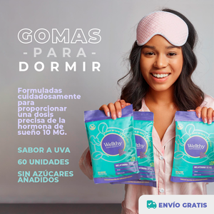 Gomitas de Melatonina + Esencia Floral Gratis 🌙: Dulces Sueños y Paz Mental 😴✨